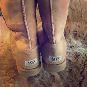 Ugg tall chestnut boots